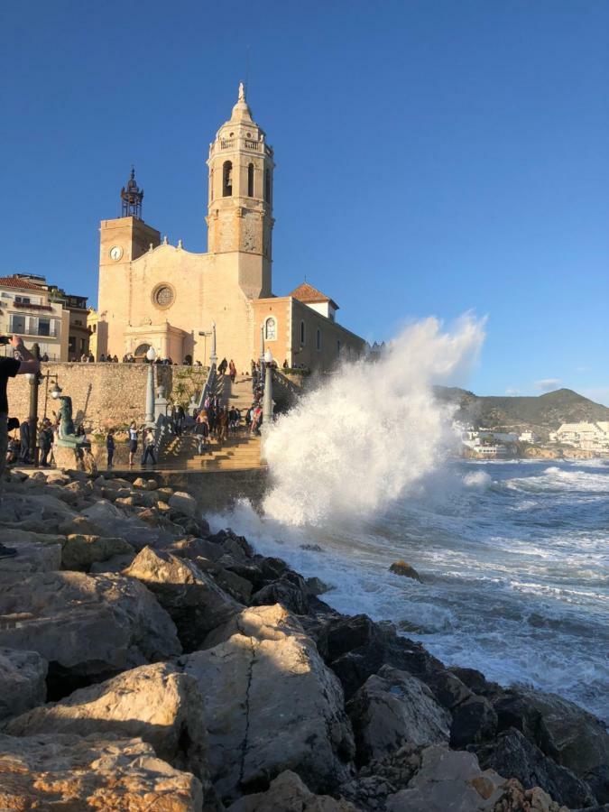 Apartamento Montroig 3 Ático Sitges Bagian luar foto