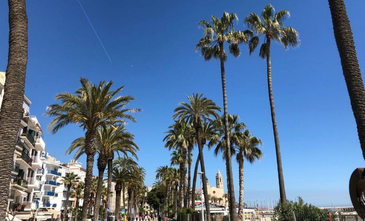 Apartamento Montroig 3 Ático Sitges Bagian luar foto
