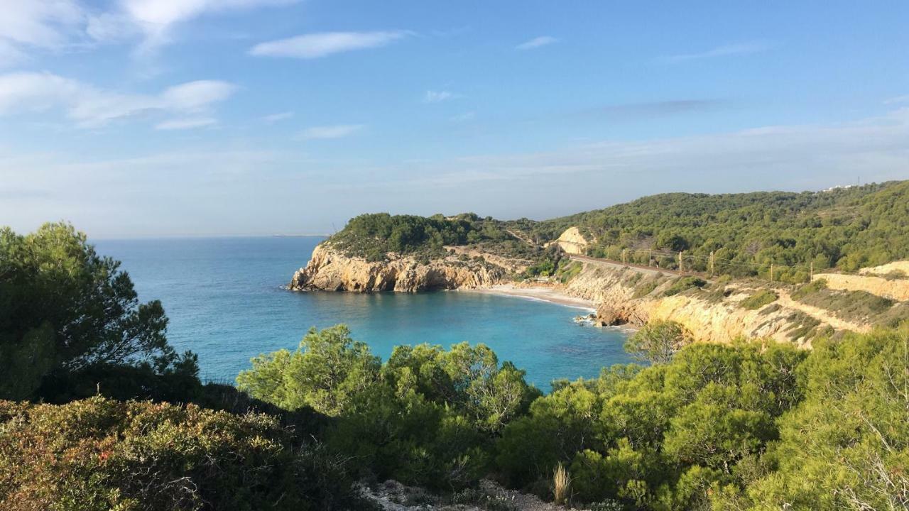 Apartamento Montroig 3 Ático Sitges Bagian luar foto